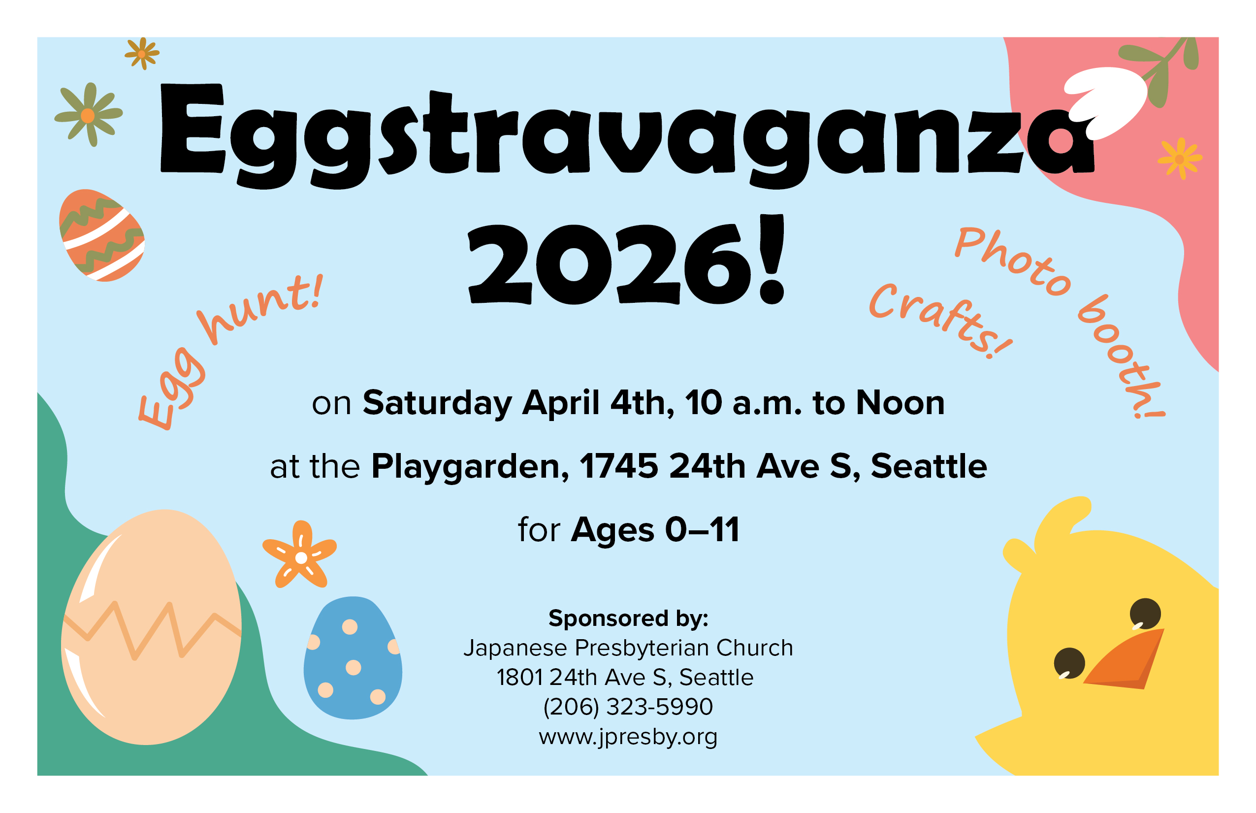 April 4 Easter Eggstravaganza